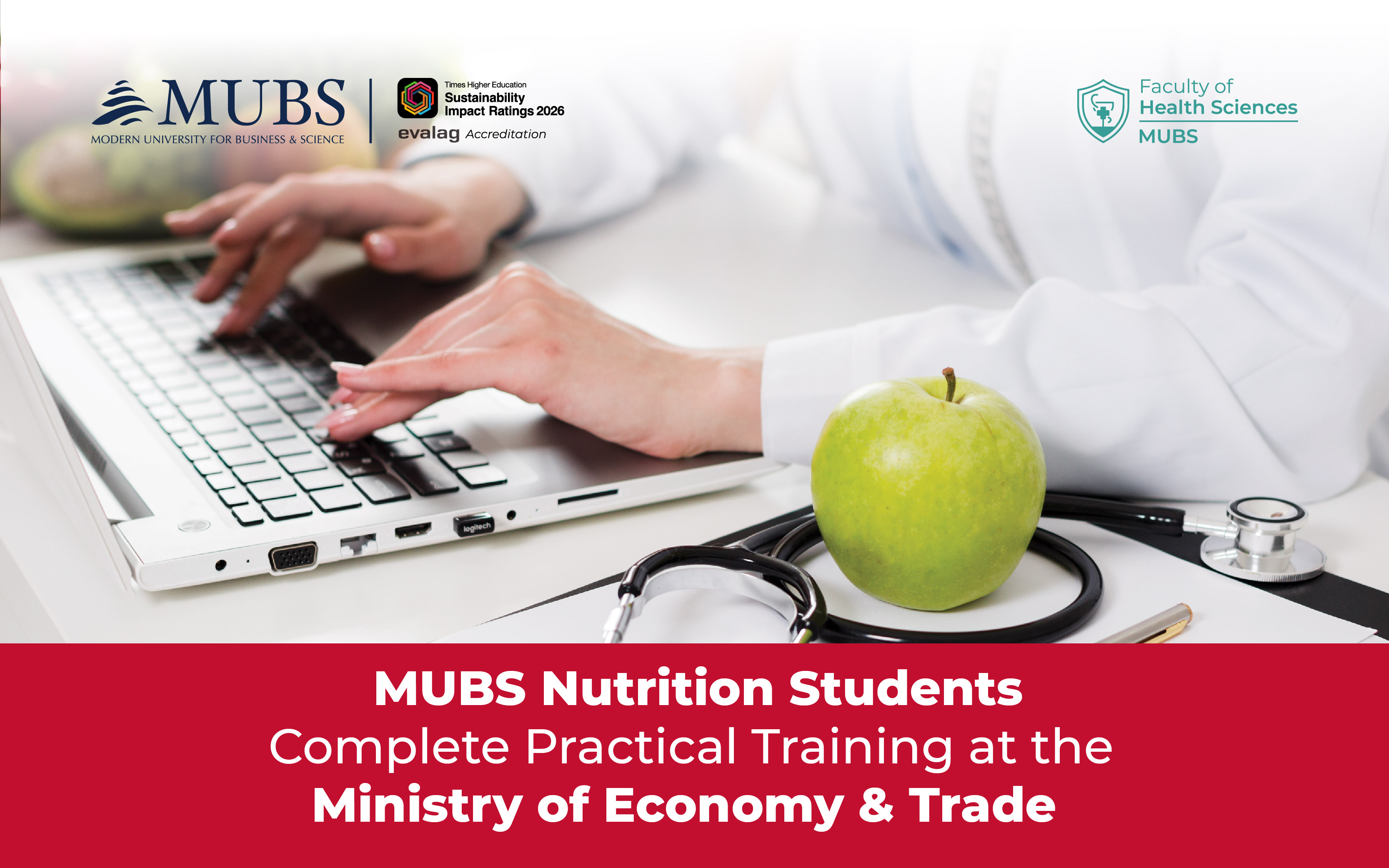 MUBS Nutrition Students Complete Practical Training at the Ministry of Economy & Trade